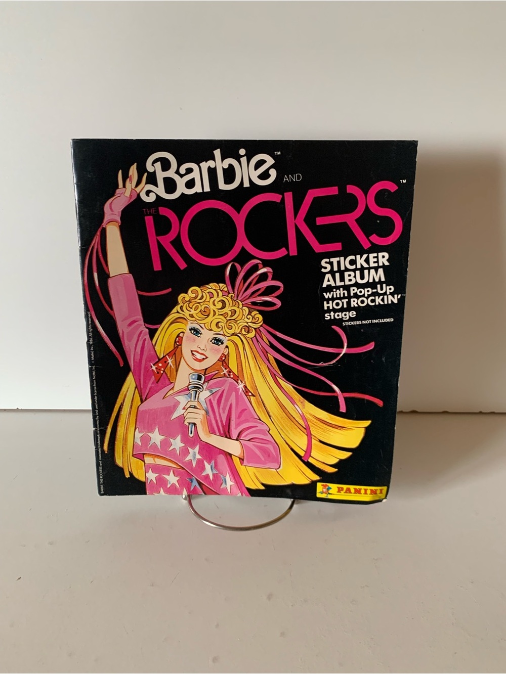 Panini Vintage Barbie  And the Rockers Sticker Alblum 1986 with 40 Stickers